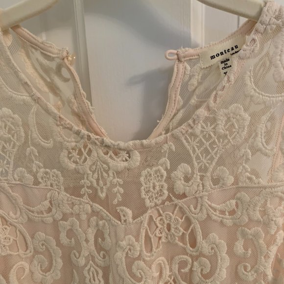 Stunning Off-White Girl's Monteau Los Angeles Dress - Picture 5 of 8